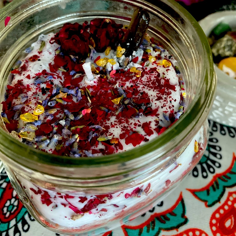 Organic Soy Wax Custom Intention Candles